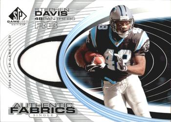 2004 SP Game Used - Authentic Fabrics #AF-SD Stephen Davis Front