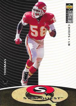 1997 Collector's Choice - StarQuest #SQ39 Derrick Thomas Front