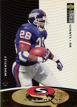 1997 Collector's Choice - StarQuest #SQ40 Tyrone Wheatley Front