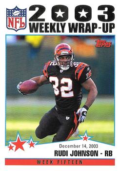 2004 Topps - Topps Collection #305 Rudi Johnson Front