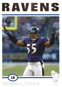 2004 Topps 1st Edition #62 Terrell Suggs Front