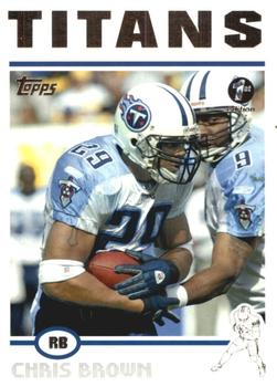 2004 Topps 1st Edition #96 Chris Brown Front