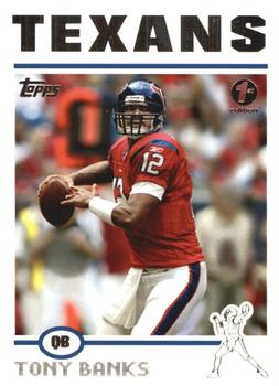 2004 Topps 1st Edition #289 Tony Banks Front