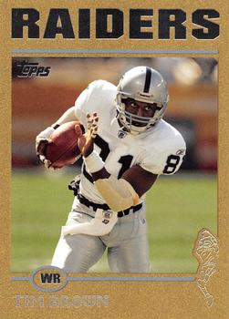 2004 Topps - Gold #3 Tim Brown Front