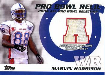 2004 Topps - Pro Bowl Jerseys #PB-MH Marvin Harrison Front