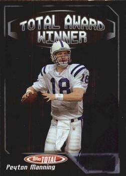 2004 Topps Total - Award Winners #AW8 Peyton Manning Front