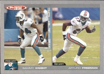 2004 Topps Total - Silver #237 Sammy Knight / Arturo Freeman Front