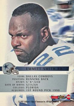 1997 Collector's Edge Extreme - Force #24 Emmitt Smith Back