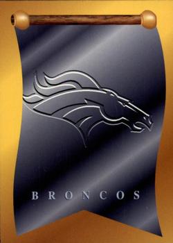 1997 Collector's Edge Masters #74 Broncos Flag Front