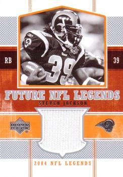 2004 Upper Deck Legends - Future Legends Jersey #FL-SJ Steven Jackson Front