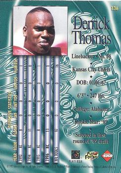 1997 Collector's Edge Masters - Nitro #136 Derrick Thomas Back