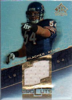 2004 Upper Deck Reflections - Pro Cuts Jerseys Gold #PC-BU Brian Urlacher Front