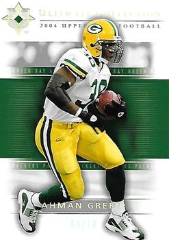 2004 Upper Deck Ultimate Collection - Platinum #21 Ahman Green Front