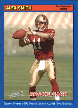 2005 Bazooka - Blue #194 Alex Smith Front