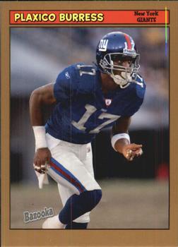 2005 Bazooka - Gold #88 Plaxico Burress Front