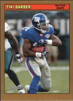 2005 Bazooka - Gold #135 Tiki Barber Front