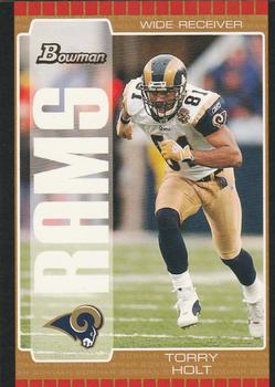 2005 Bowman - Bronze #81 Torry Holt  Front