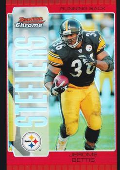 2005 Bowman Chrome - Red Refractors #55 Jerome Bettis Front