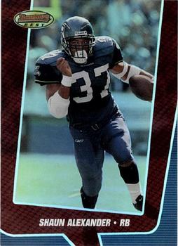 2005 Bowman's Best - Red #50 Shaun Alexander Front