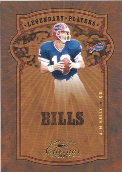 2005 Donruss Classics - Legendary Players Gold #L-15 Jim Kelly Front