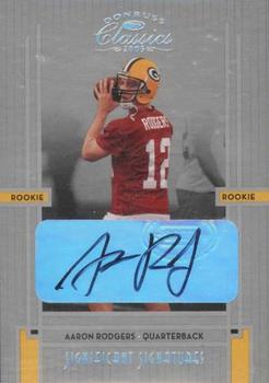 2005 Donruss Classics - Significant Signatures Silver #210 Aaron Rodgers Front