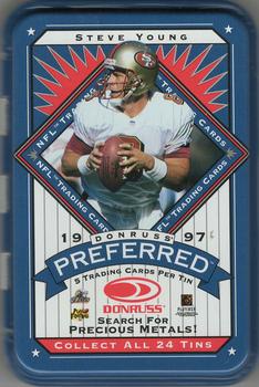 1997 Donruss Preferred - Tins #8 Steve Young Front