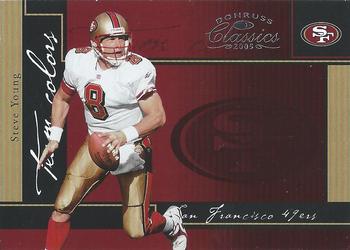 2005 Donruss Classics - Team Colors Silver #TC-15 Steve Young Front