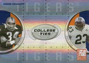 2005 Donruss Elite - College Ties #CT-4 Bo Jackson / Ronnie Brown Front