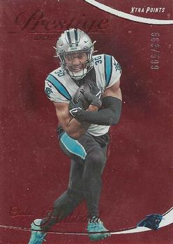 2023 Panini Prestige - Xtra Points Red #40 Chuba Hubbard Front