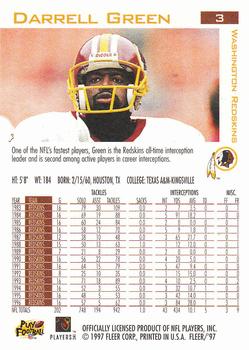 1997 Fleer #3 Darrell Green Back