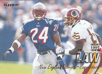 1997 Fleer #15 Ty Law Front