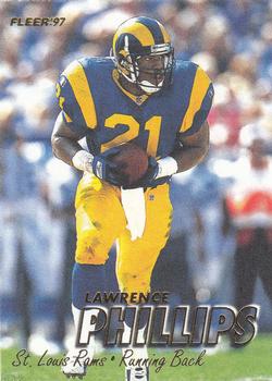 1997 Fleer #36 Lawrence Phillips Front