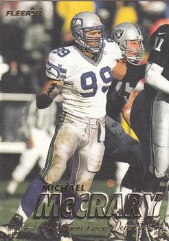 1997 Fleer #387 Michael McCrary Front