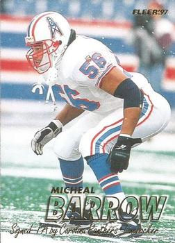 1997 Fleer #405 Micheal Barrow Front