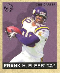 1997 Fleer Goudey #109 Cris Carter Front