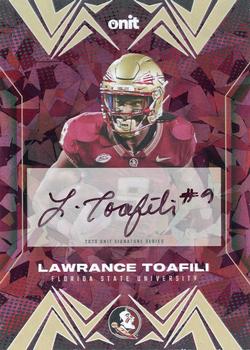 2023 ONIT Athlete Florida State Seminoles #113 Lawrence Toafili Front