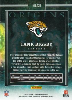 2023 Panini Origins - Holo Silver #131 Tank Bigsby Back