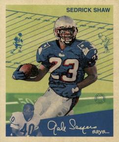 1997 Fleer Goudey II #44 Sedrick Shaw Front