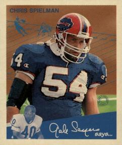 1997 Fleer Goudey II #54 Chris Spielman Front