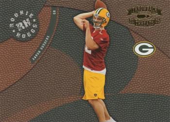 2005 Donruss Throwback Threads - Rookie Hoggs #RH-15 Aaron Rodgers Front