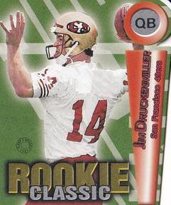 1997 Fleer Goudey II - Rookie Classics #7RC Jim Druckenmiller Front