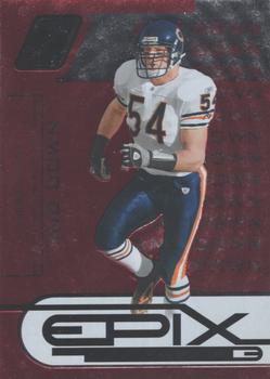 2005 Donruss Zenith - Epix Red 2nd Down #E-4 Brian Urlacher Front