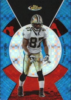 2005 Finest - Blue Xfractors #46 Joe Horn Front