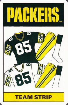 1987 Ace Fact Pack Green Bay Packers #NNO Packers Team Strip Front