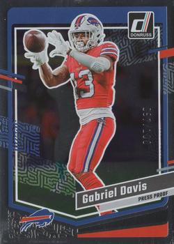 2023 Donruss - Press Proof Silver #29 Gabriel Davis Front