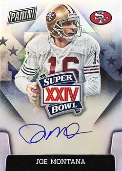 2023 Donruss - Super Bowl Signatures Prizm #SBXXIV-JM Joe Montana Front