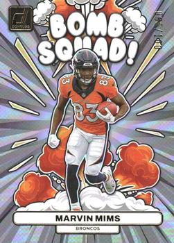 2023 Donruss - Bomb Squad Holo #BS-17 Marvin Mims Front