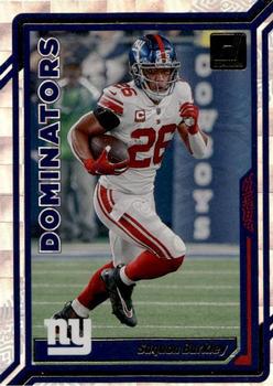 2023 Donruss - Dominators #D-22 Saquon Barkley Front