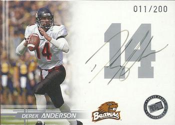 2005 Press Pass - Autographs Silver #NNO Derek Anderson Front