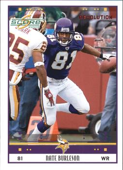 2005 Score - Revolution #161 Nate Burleson Front